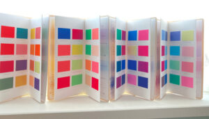 パーソナルカラー骨格診断西宮 結colors 色見本 カルテ